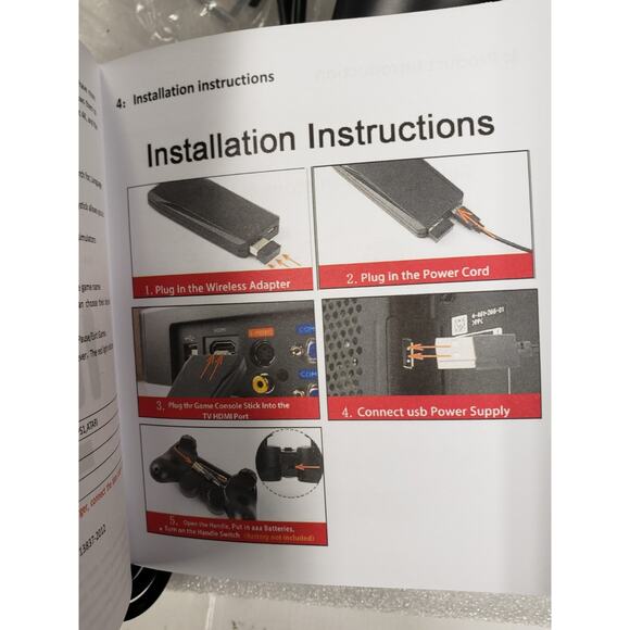 Retro Gaming Console, Video Game Stick Nostalgic Classic Games from The 80s 90s - Picture 12 of 14